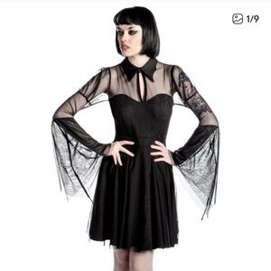 Bound By Blood Chiffon Dress